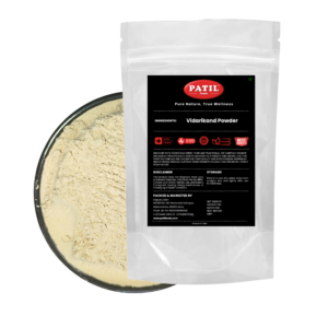 Patil Vadarikand Powder - Pure Pueraria Tuberosa Ayurvedic Herb - FSSAI Certified from Kolhapur