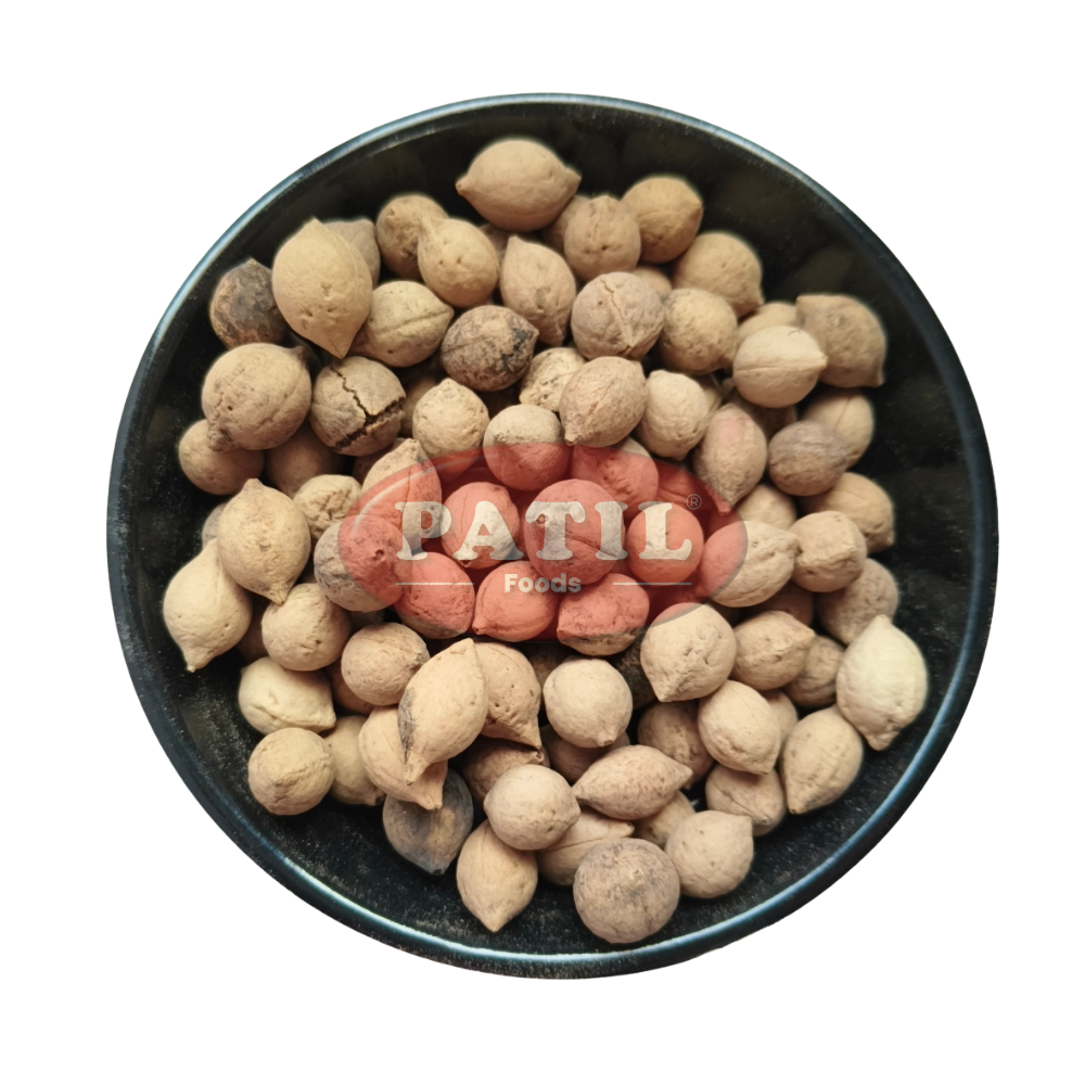 Closeup of Putrajivak seeds showing natural texture and whole seed quality