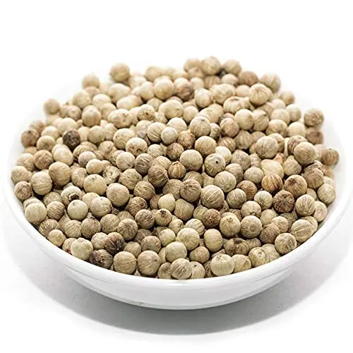 White Pepper Whole - Premium Indian Spice | Patil Foods