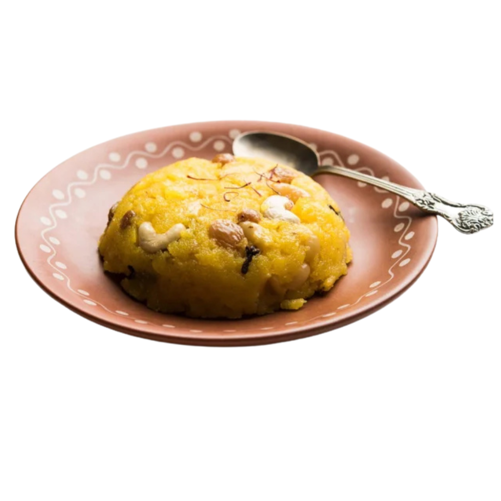 Pineapple Sheera - Freeze-Dried Ready-to-Eat Indian Dessert
